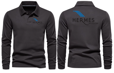 HERMES AIRPORT LONG SLEEVE POLO